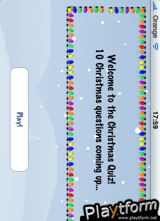 Christmas Quiz (iPhone/iPod)