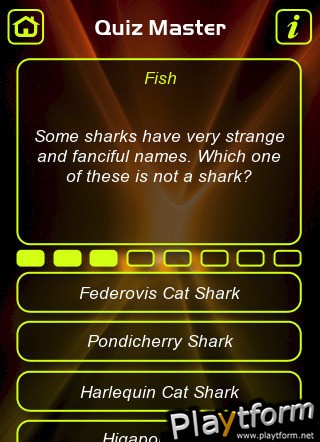 Sharks Trivia Quiz (iPhone/iPod)