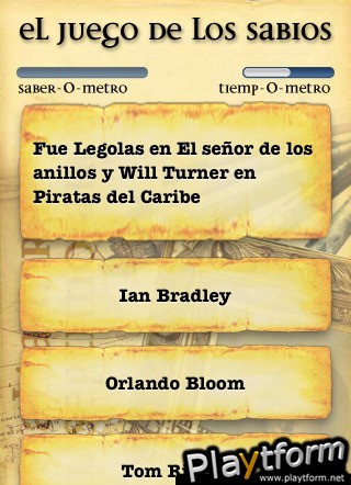El Juego de los Sabios (iPhone/iPod)
