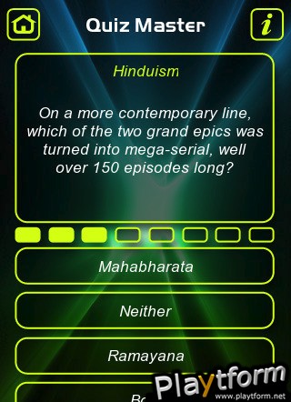 Hinduism Trivia Quiz (iPhone/iPod)