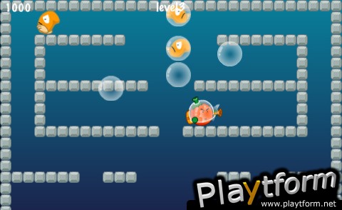 Orange Boy Bubble World Adventures (iPhone/iPod)