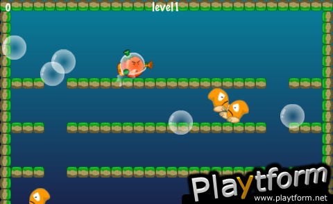 Orange Boy Bubble World Adventures (iPhone/iPod)