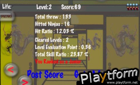 Ninja Panic (iPhone/iPod)