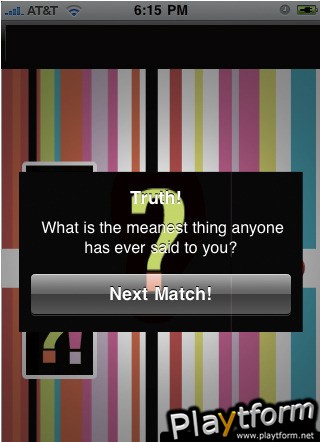 Truth or Dare Tap Off (iPhone/iPod)