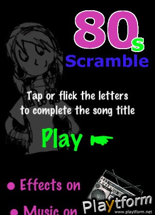 80s Scramble (iPhone/iPod)