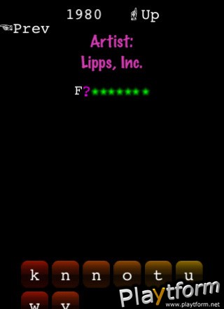 80s Scramble (iPhone/iPod)