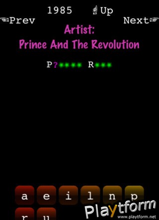 80s Scramble (iPhone/iPod)