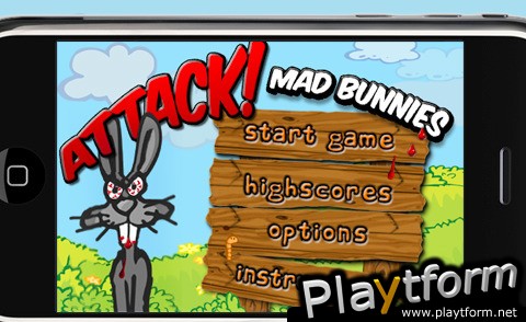 Attack! Mad Bunnies (iPhone/iPod)