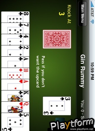 Gin Rummy Stars (iPhone/iPod)