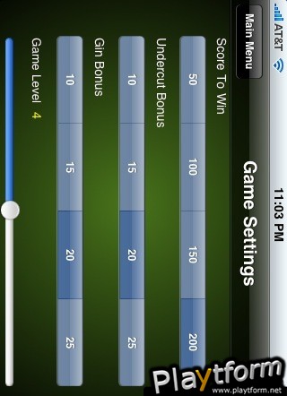 Gin Rummy Stars (iPhone/iPod)