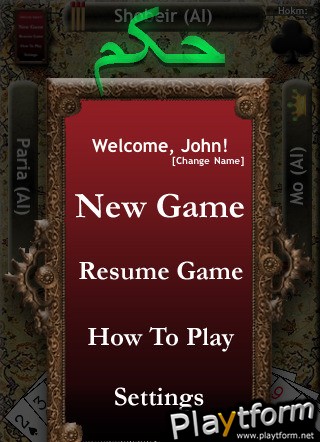 Hokm for Hustlers (iPhone/iPod)