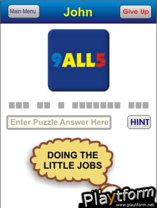 Word Puzzles 1 (iPhone/iPod)