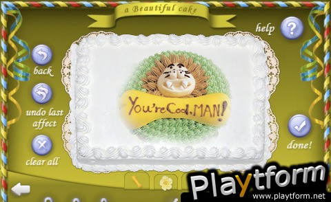 a Beatiful cake (iPhone/iPod)