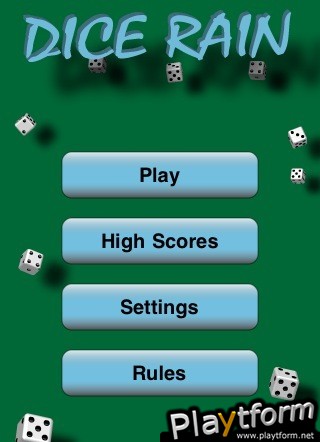 Dice Rain (iPhone/iPod)