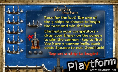 Pirates Plunder Slots (iPhone/iPod)