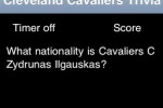 Cleveland Pro Basketball Trivia (iPhone/iPod)