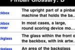 Pinball Glossary (iPhone/iPod)