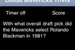 Dallas Pro Basketball Trivia (iPhone/iPod)