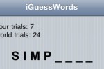 iGuessWords (iPhone/iPod)