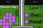 a Flowers Peg ! (iPhone/iPod)