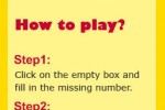 Missing Number Game (iPhone/iPod)