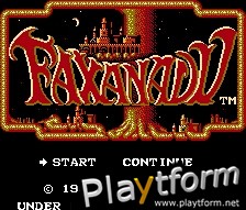 Faxanadu (NES)