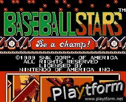 Baseball Stars (NES)