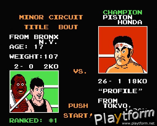 Mike Tyson's Punch-Out!! (NES)