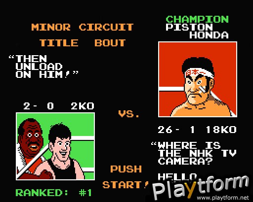 Mike Tyson's Punch-Out!! (NES)
