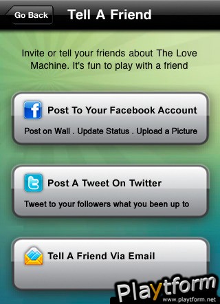 The Love Machine (iPhone/iPod)