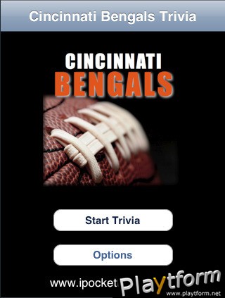 Cincinnati Bengals Football Trivia (iPhone/iPod)