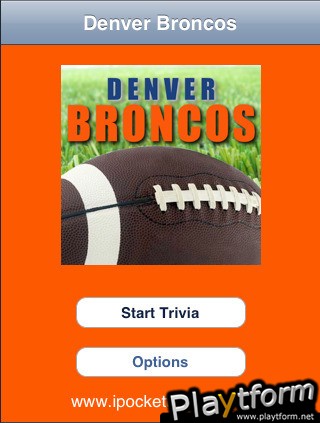 Denver Broncos Football Trivia (iPhone/iPod)