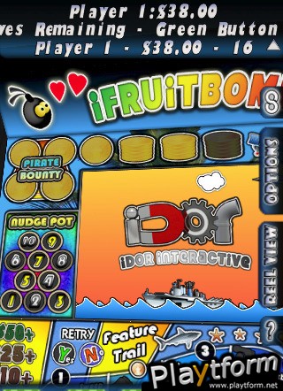 iFruitBomb 2 - The Fruit Machine Simulator (iPhone/iPod)