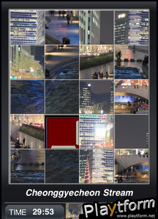 Korea Attraction Grid Puzzle (iPhone/iPod)