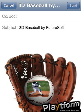 3D Baseball Catch (iPhone/iPod)
