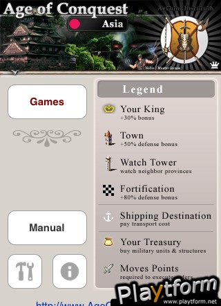 Age of Conquest: Asia (iPhone/iPod)