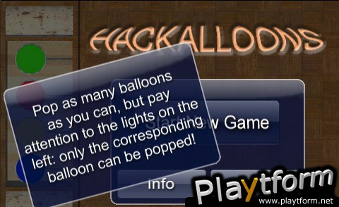 Hackalloon (iPhone/iPod)