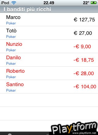 PokerFiches (iPhone/iPod)
