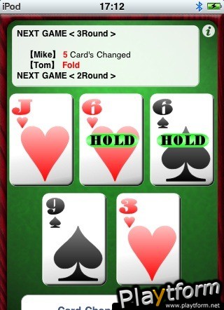 Closed Poker (iPhone/iPod)