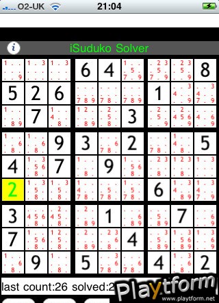 iSudokuSolver (iPhone/iPod)