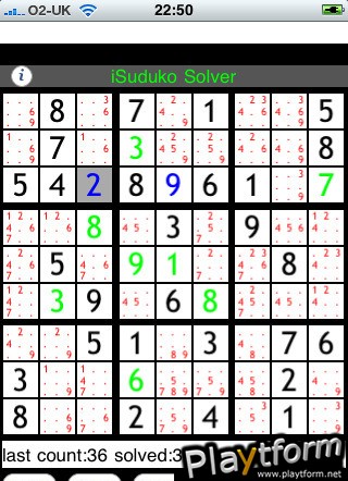 iSudokuSolver (iPhone/iPod)