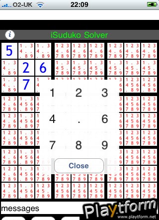 iSudokuSolver (iPhone/iPod)