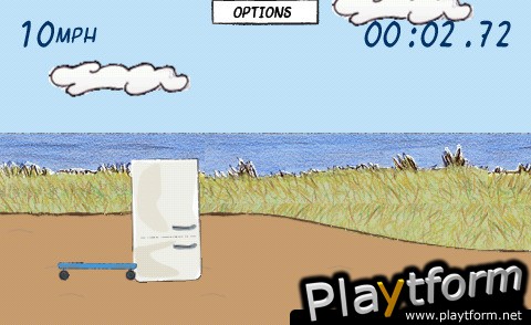 Downhill Fridge Challenge (iPhone/iPod)