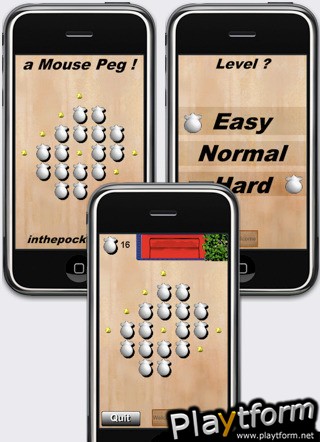 a Mouse Peg ! (iPhone/iPod)