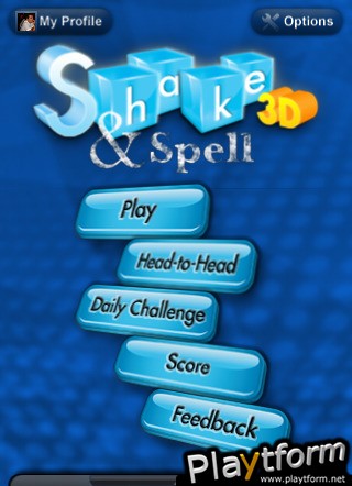 Shake and Spell 3D (iPhone/iPod)