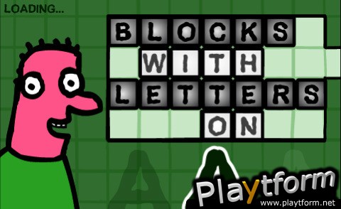 Blocks With Letters On 'A' (iPhone/iPod)