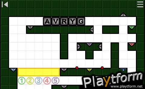 Blocks With Letters On 'A' (iPhone/iPod)