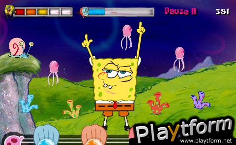 SpongeBob JellyFish Jam (iPhone/iPod)