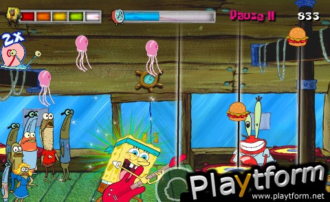 SpongeBob JellyFish Jam (iPhone/iPod)