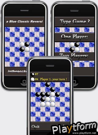 a Blue Classic Reversi (iPhone/iPod)